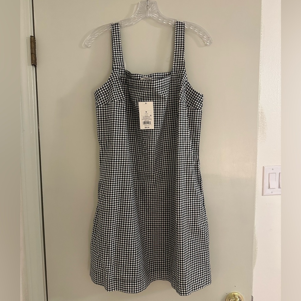 A New Day Monochrome Gingham Blouse